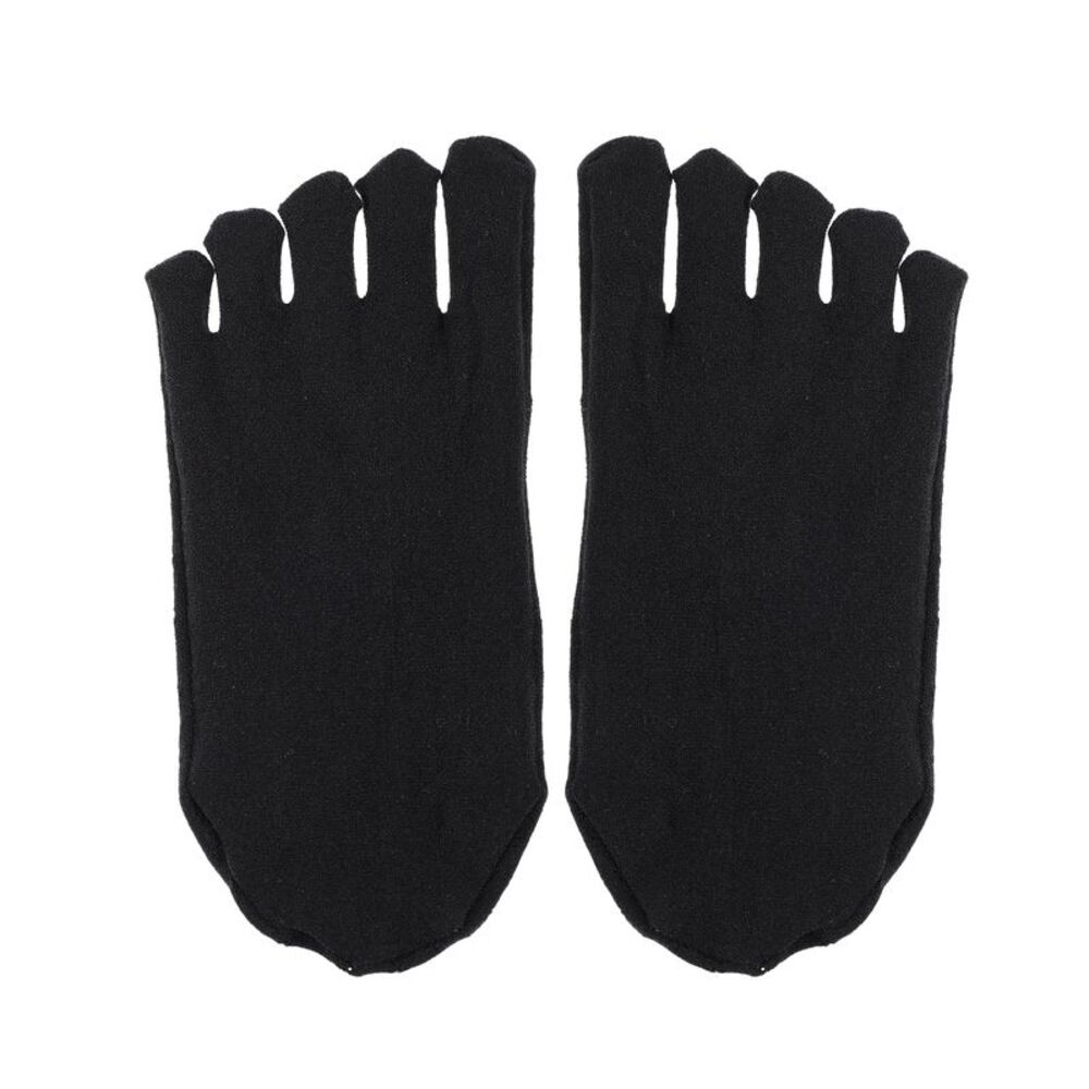 3 Pairs Invisible Hook Silk Mesh Sexy Breathable Soft Five Toe Socks Black - Picture 5 of 7